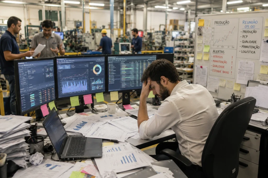 O problema da maioria das empresas não é falta de tecnologia. É falta de clareza operacional